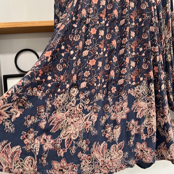 Free People Boho Lucky Loose Swing Mini Dress, Size M - Picture 11 of 16